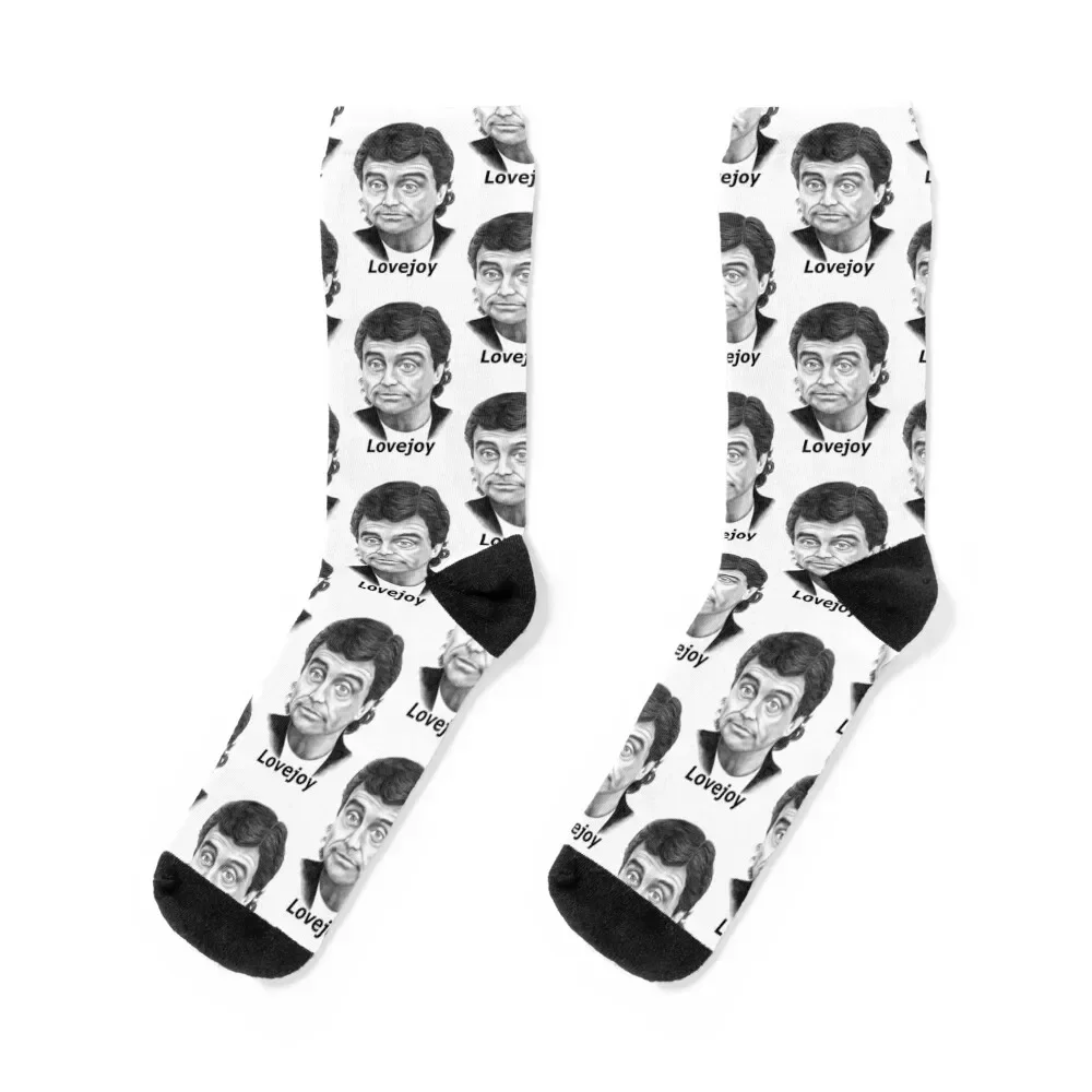 

Ian McShane plays Lovejoy Socks Running christmass gift sports and leisure anti-slip Socks Woman Men's