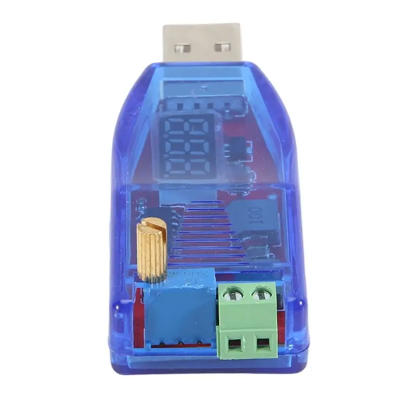 DC-DC 5V To 3.3V 9V 12V 24V USB Step UP / Down Power Supply Module Adjustable Boost Buck Converter Out DC 1.0V-24V-[A04I Tools]