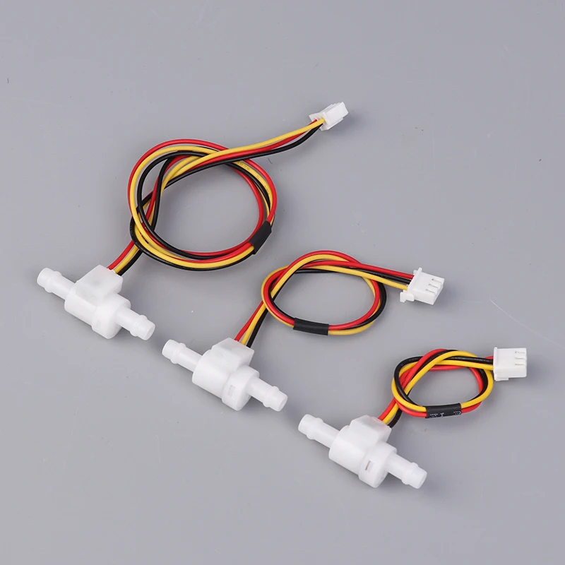 SEN-HZ06D DC3V 5V 24V Small Size Mini Water Flow Sensor Fluid Flow Meter Switch 0.05-1.5L/min For Coffee Machine