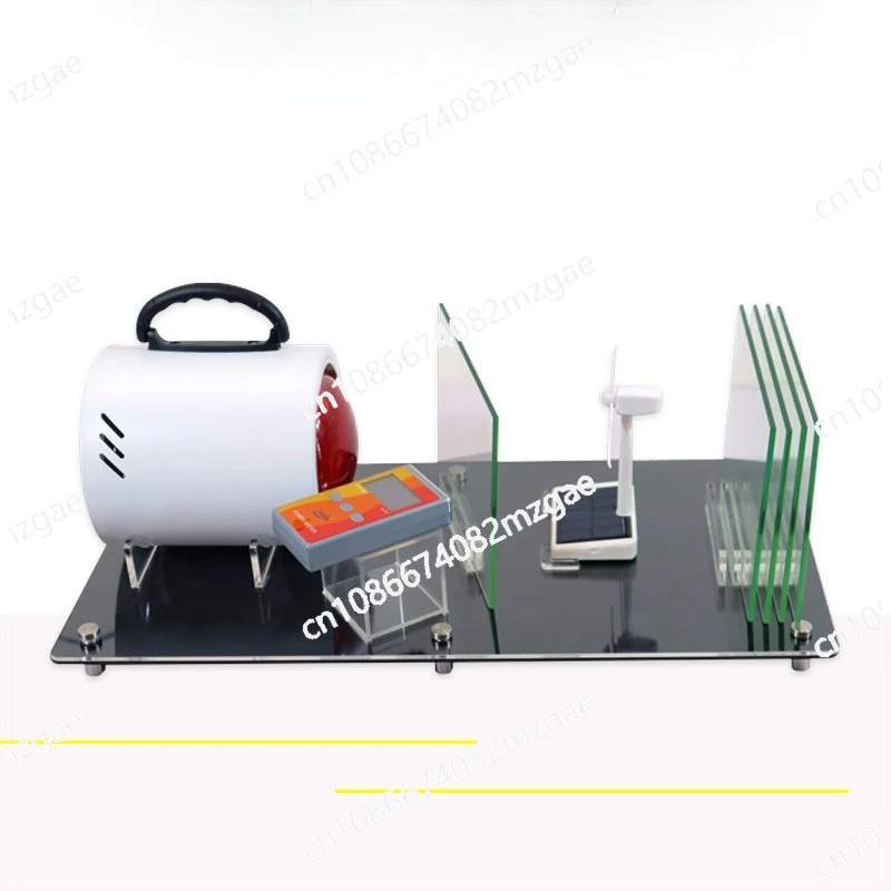 Strumento per test dell'energia della pellicola solare Strumento per la misurazione delle prestazioni dell'isolamento termico del film di vetro Puntelli Strumento per lampada da forno per pellicola