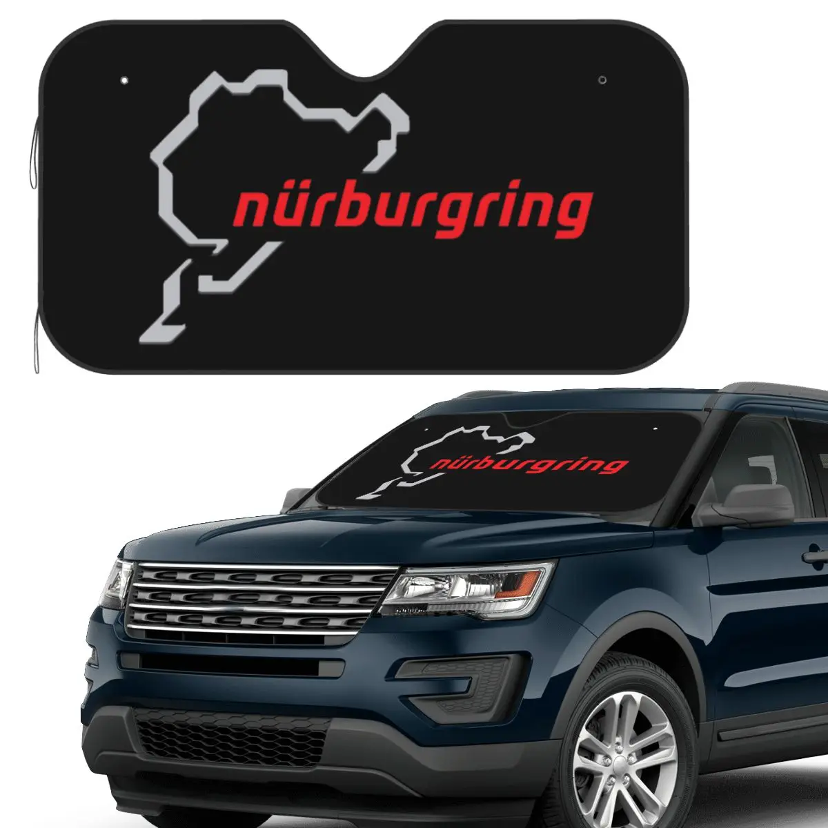 

Гоночная трасса, Германия, Нюрбургринговый солнцезащитный козырек, лобовое стекло автомобиля, переднее лобовое стекло, солнцезащитный козырек, аксессуары, чехлы