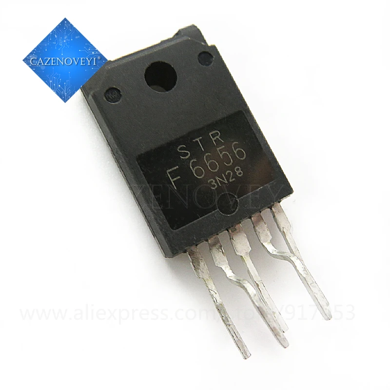 5pcs/lot STRF6656 STR-F6656 F6656 TO-220F-5 In Stock