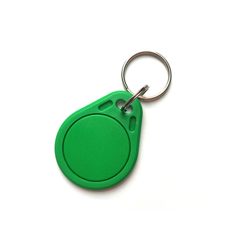 10pcs 125KHz T5577 Keyfobs Rewritable Duplicate Tag 5200 Proximity Copy Access Card ID Token Ring RFID Cloner Keychain