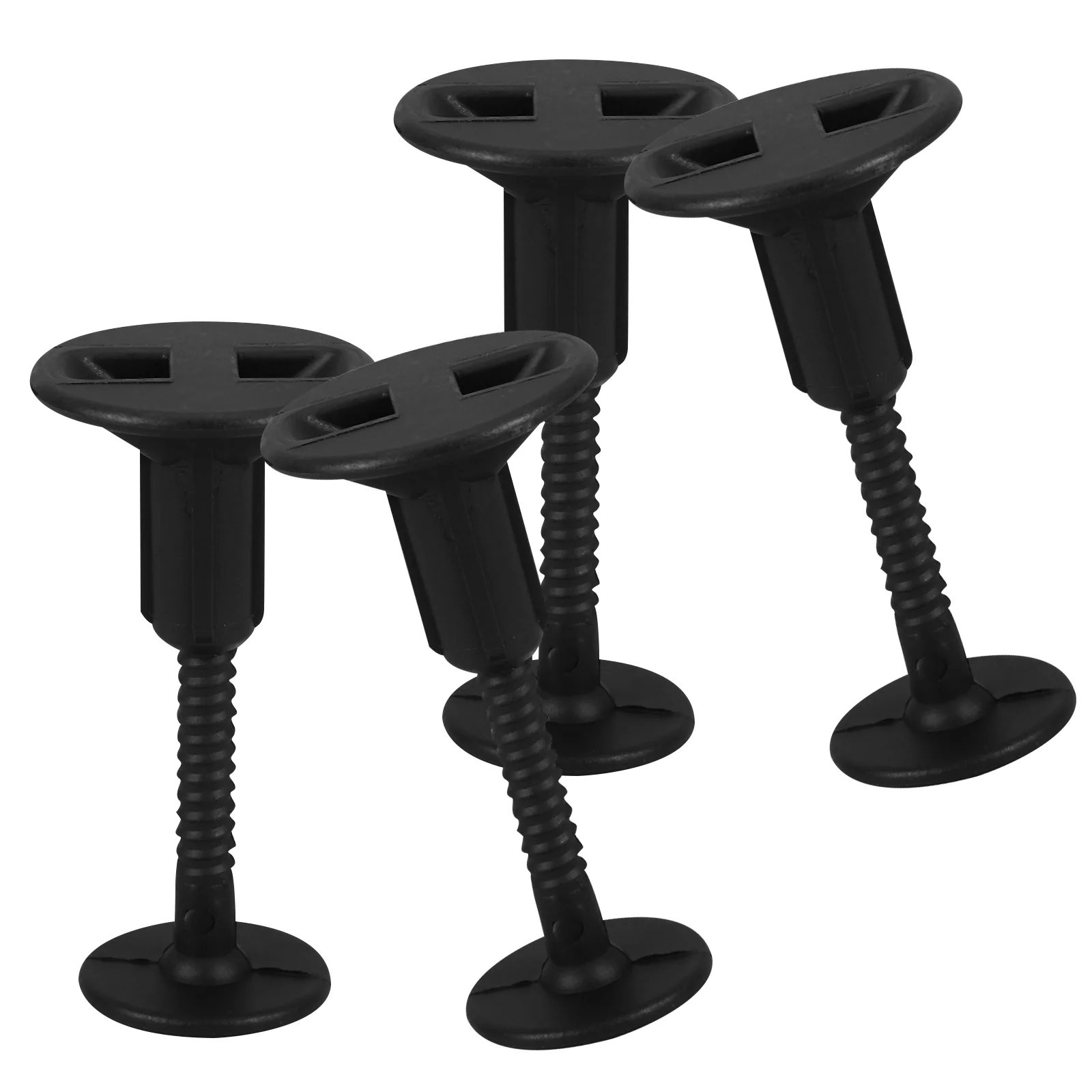 4 Pcs Surfboard Safety Foot Rope Buckle Water Sports Plastic Bolt for Outdoor Leg Plug Surfing Leash Canoeing Abs Tool