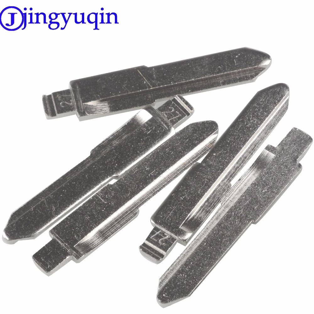 jingyuqin #27 Remote New Arrival Blank Key Replacement Uncut Blade For Mazda 3 5 6 Familia Hippocampus 323 Premarin