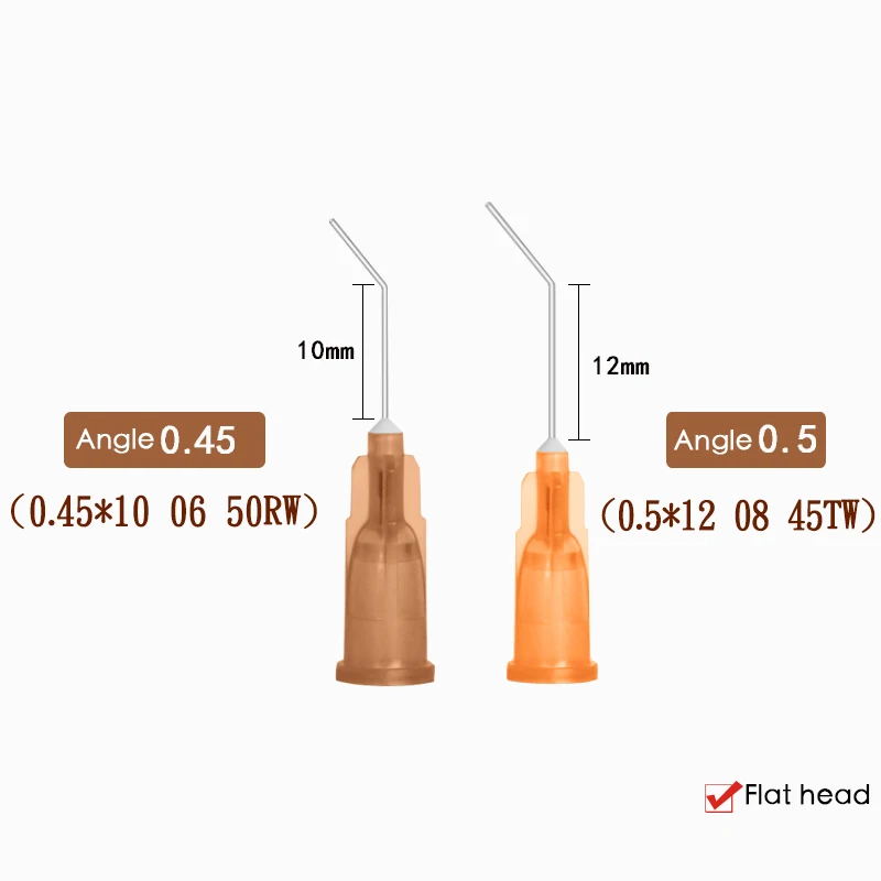 Agulha descartável da irrigação do Kdl para o olho, Passagem Lacrimal, Injeção Flat Head Needle