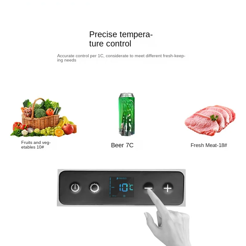 45l Large Capacity Self-Driving Car Refrigerator Outdoor Mini Refrigerator Party Mobile Refrigerator