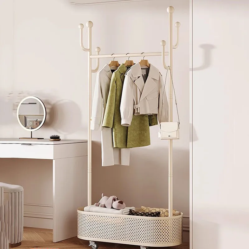 Hallway Standing Coat Modern Racks Shelf Portable Library Cabinet Organizer Coat Racks Bedroom Arara De Roupa Room Furniture image 3