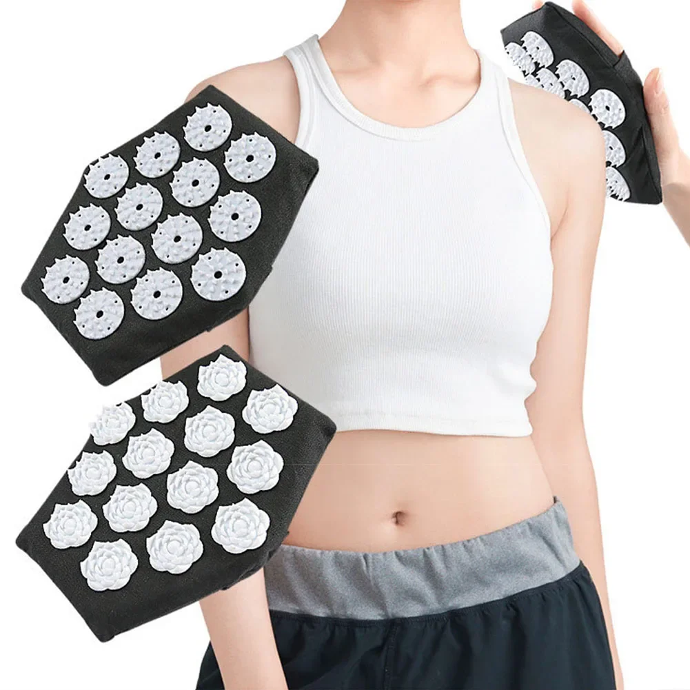 Acupressure Body Massage Mat Acupuncture Sensation Reflexology Plate Massage Pad Arm Body Massage Glove