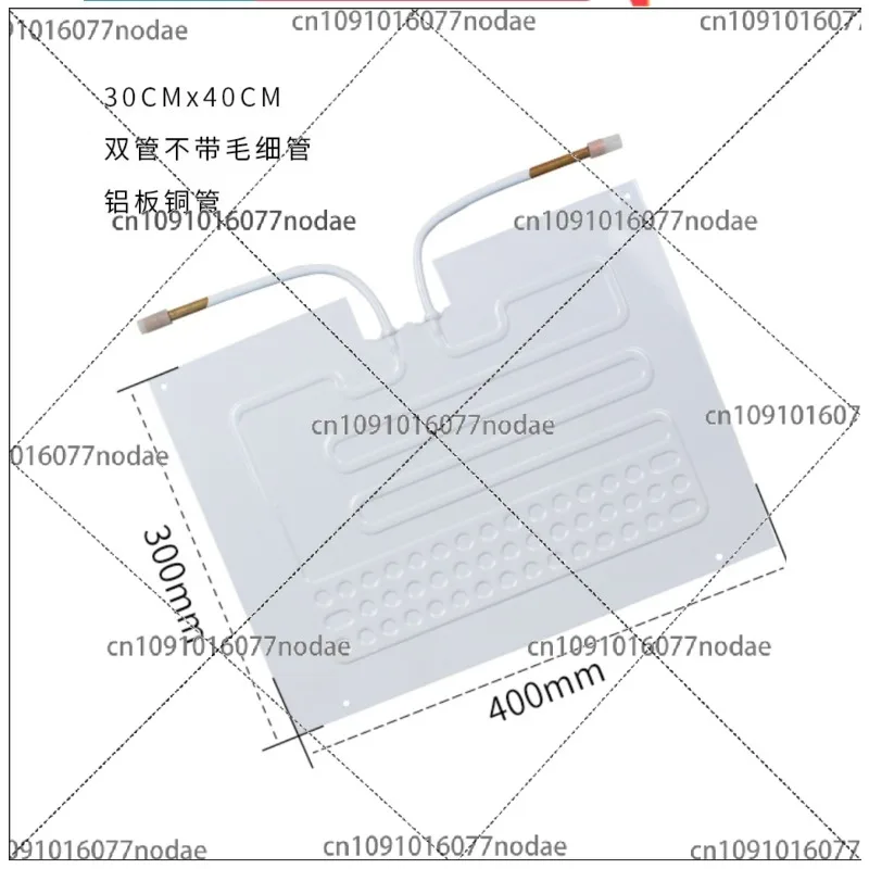 For Refrigerator Freezer Vaporizing Board Blowing Expansion Evaporator Refrigeration Plate with Capillary Fresh Cabinet