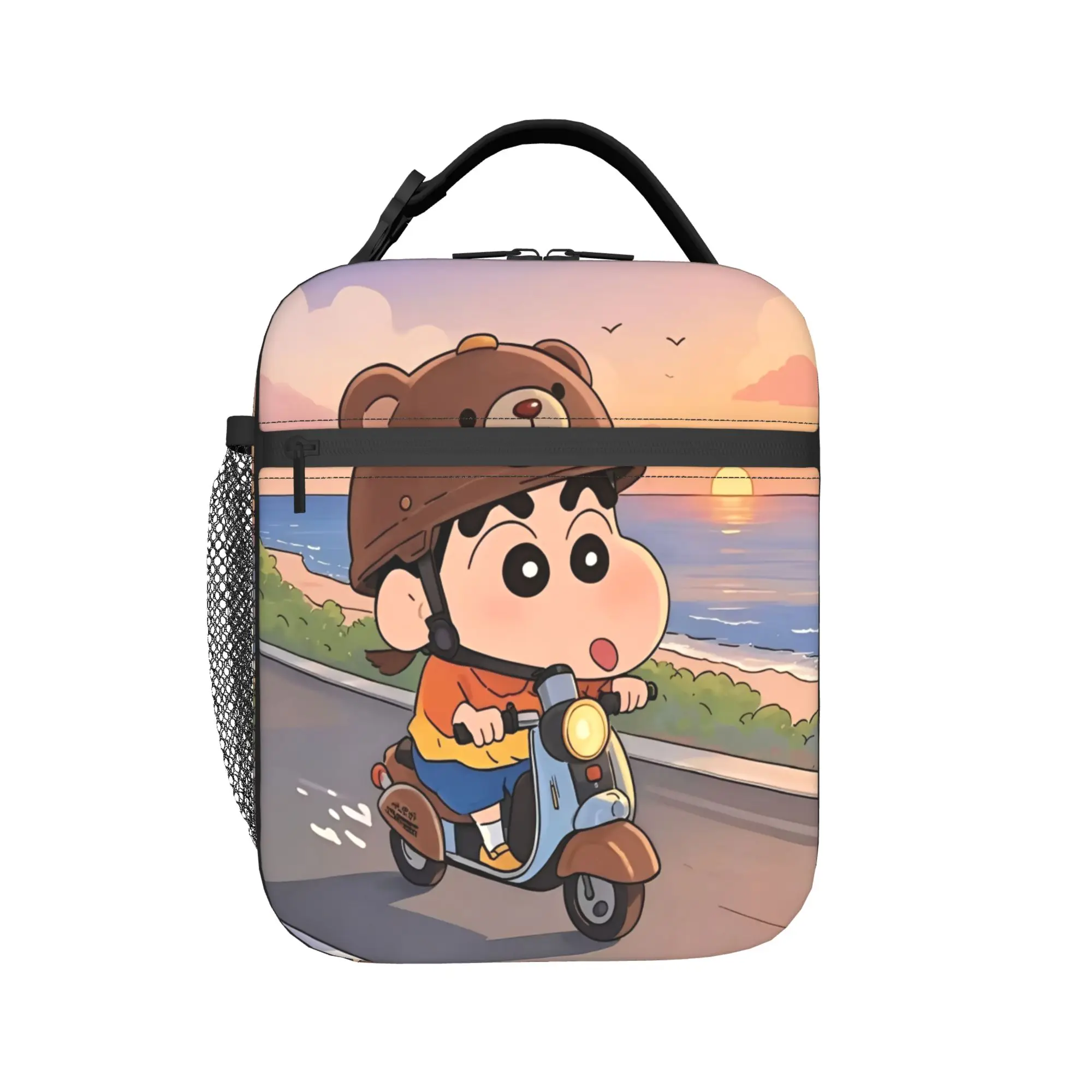 

Crayon Shin-chan Insulated Lunch Bag for Men Women Food Container Bags Portable Cooler Thermal Lunch Box For School Office