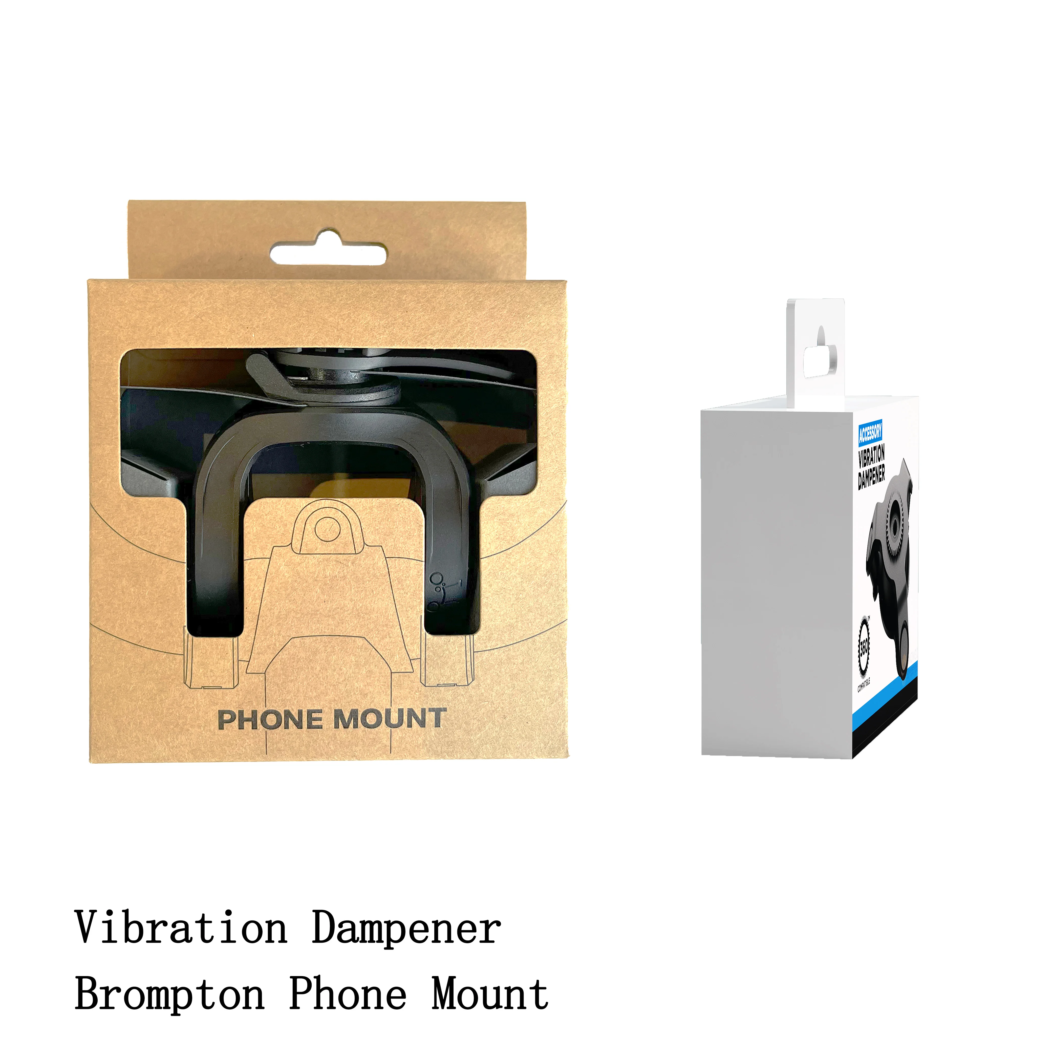 Комплект крепления для велосипедного телефона-брамптон, крепление для телефона, гаситель вибрации