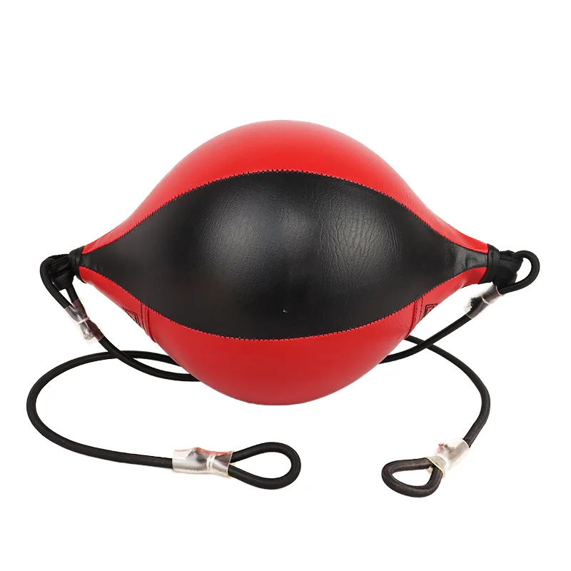 

Punching Speed Ball with Elastic Rope Reflex Pear Dodge Suspension System Portable Universal Fit for Boxing Training