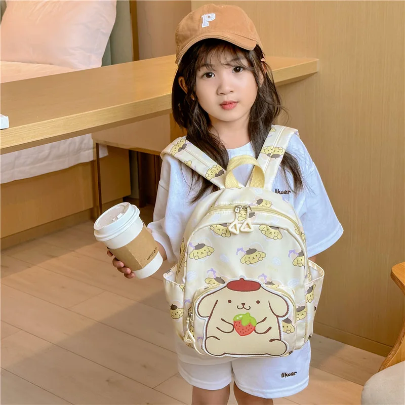 

Latest Sanrio Cartoon Children'S Schoolbag Kuromi Pochacco Backpack Cute Primary School Kindergarten Small Backpack Student Gift