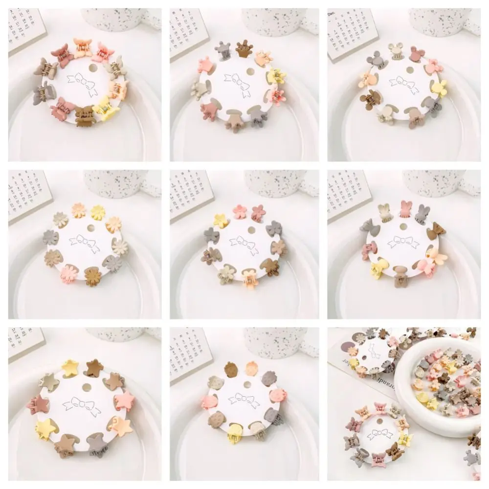 

Hair Accessories Mini Hair Claw Frosting Barrettes Star Hair Crab Clip Hair Ornaments Hair Clip Flower Mini Hair Claw Headdress