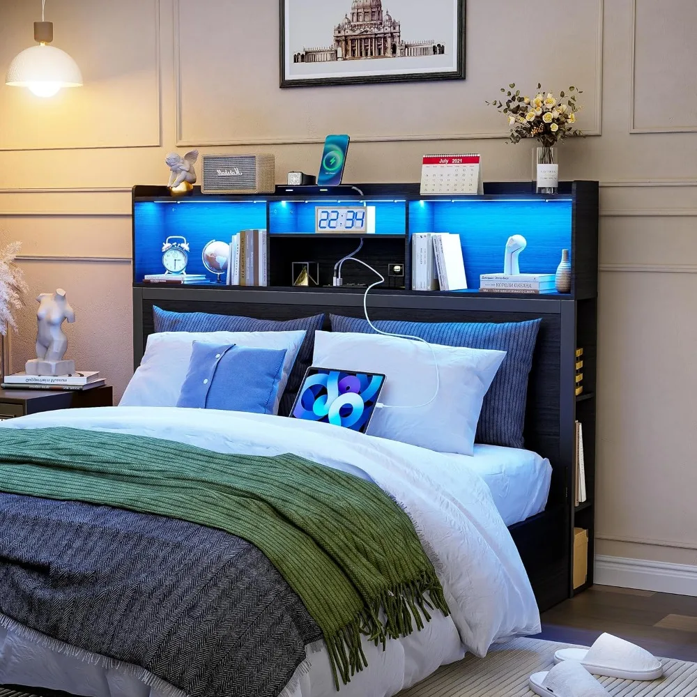 Headboard With Stor…