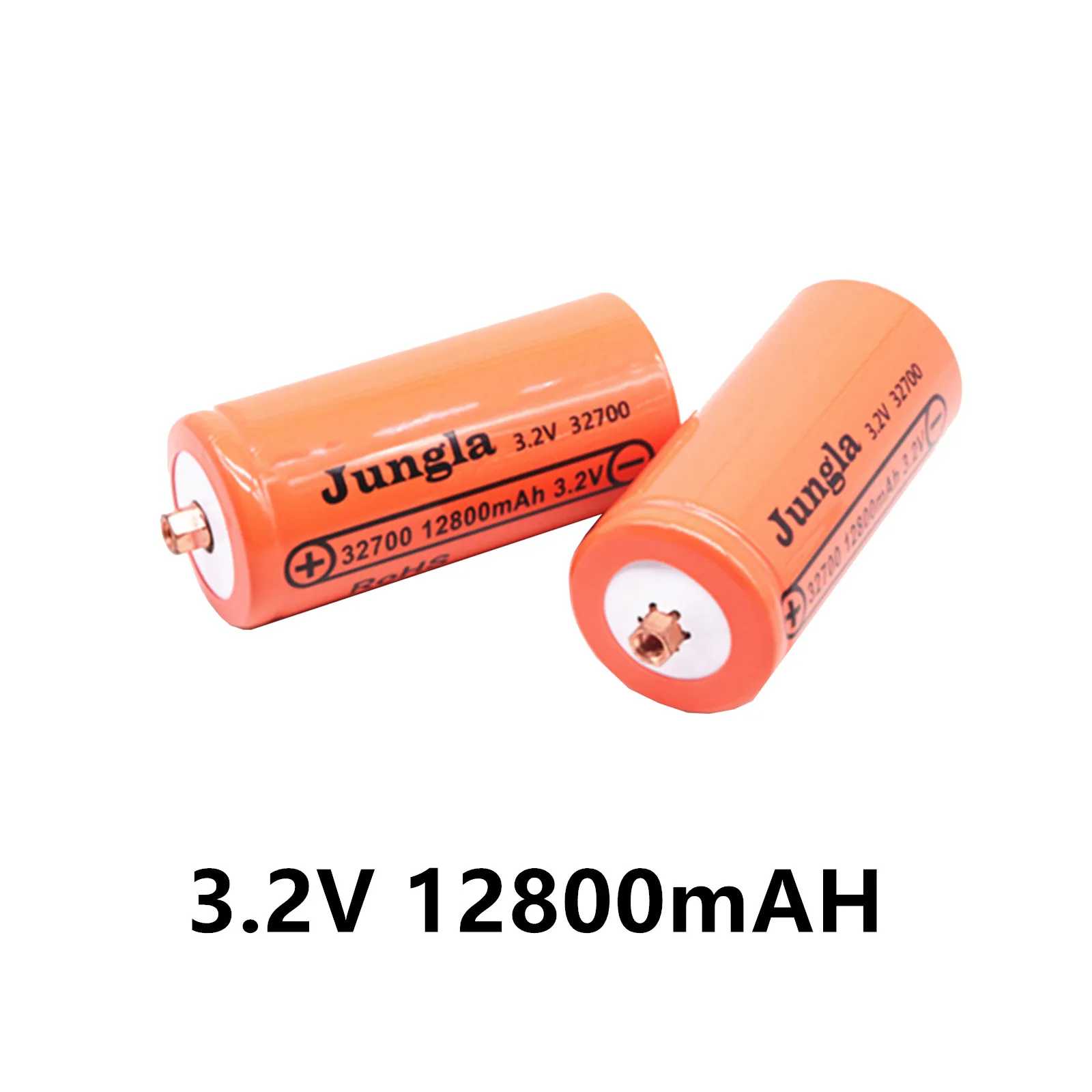 100% oryginalny 32700 12800mAh 3.2V lifepo4 akumulator profesjonalny fosforan litowo-żelazowy akumulator ze śrubą