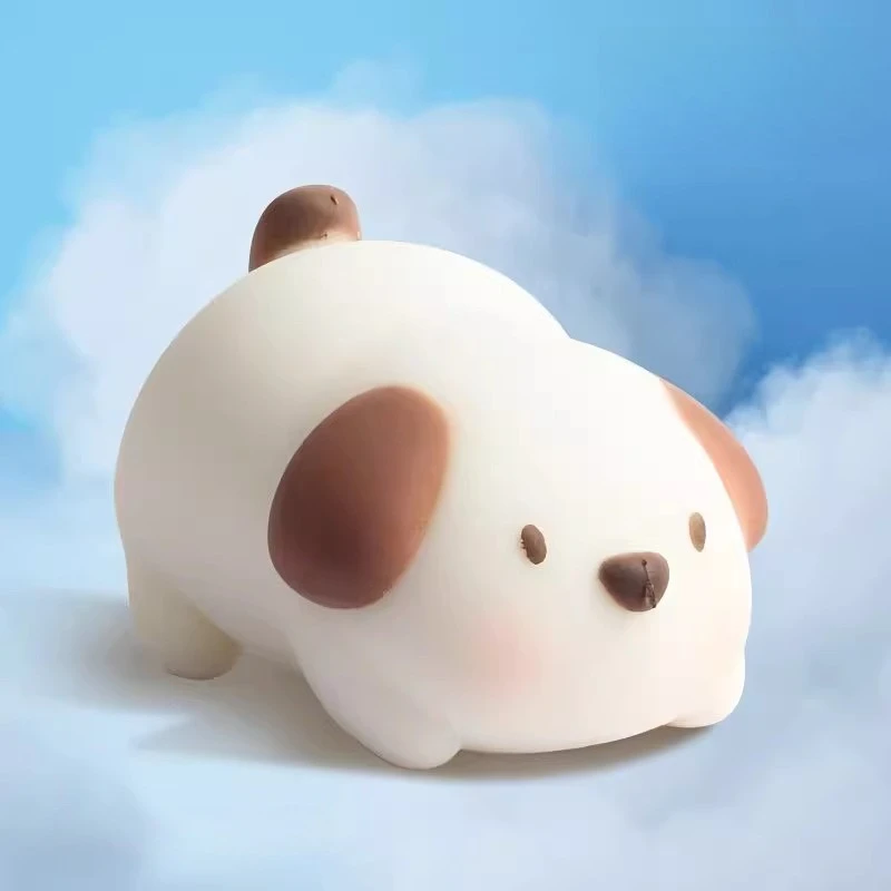 Cute Squishy Dog Stress Relief Toy, Slow Rebound Puppy Pig Decompression Toy for Kids Adults