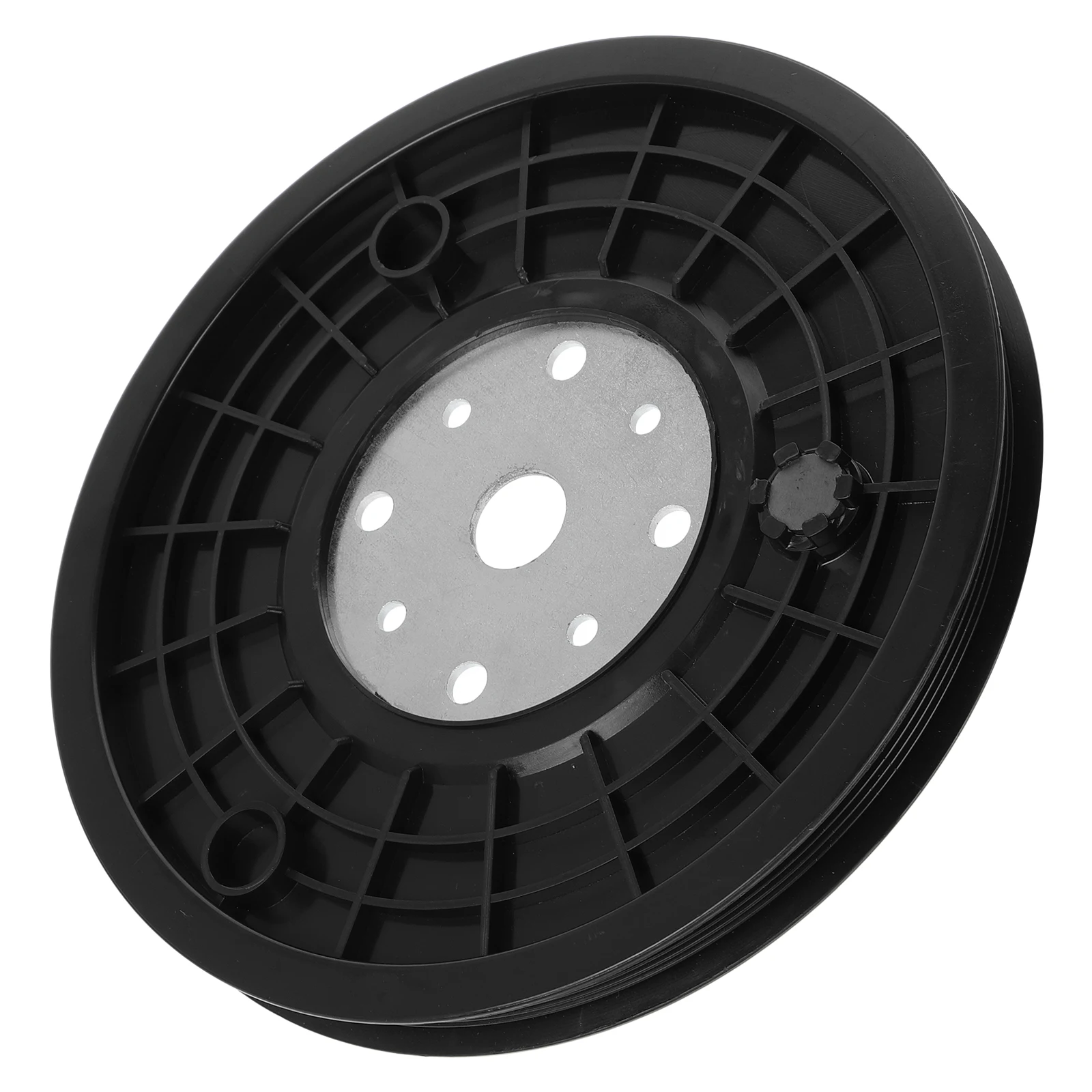 

Belt Drive Tension Pulley Wheel Durable Smooth Transmission Gym Bike Machine Parts Exercise Cycle Accessories Fitness