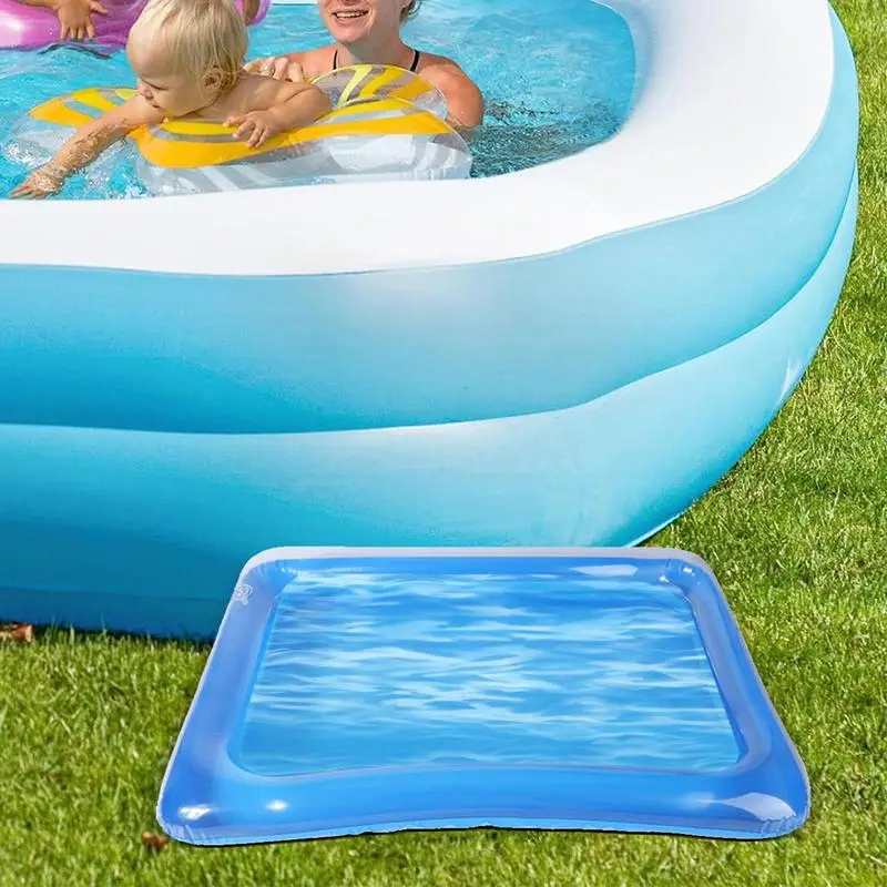 Lavabo inflable portátil para pies, práctico baño para remojar los pies para piscina, playa, lavabo inflable para pies, baño de pies plegable