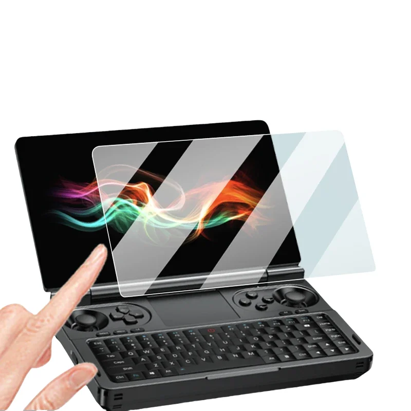 ل GPD Winmini واقي للشاشة من الزجاج المقسى فيلم وحدة تحكم صغيرة للكمبيوتر GPD Win Mini HD ملحقات أفلام الشاشة من الزجاج المقسى