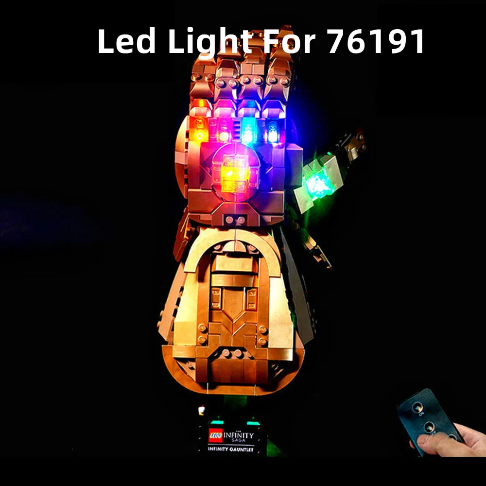 Led Light For 76191 Infinity Gauntlet Building Blocks (No Model Bricks)