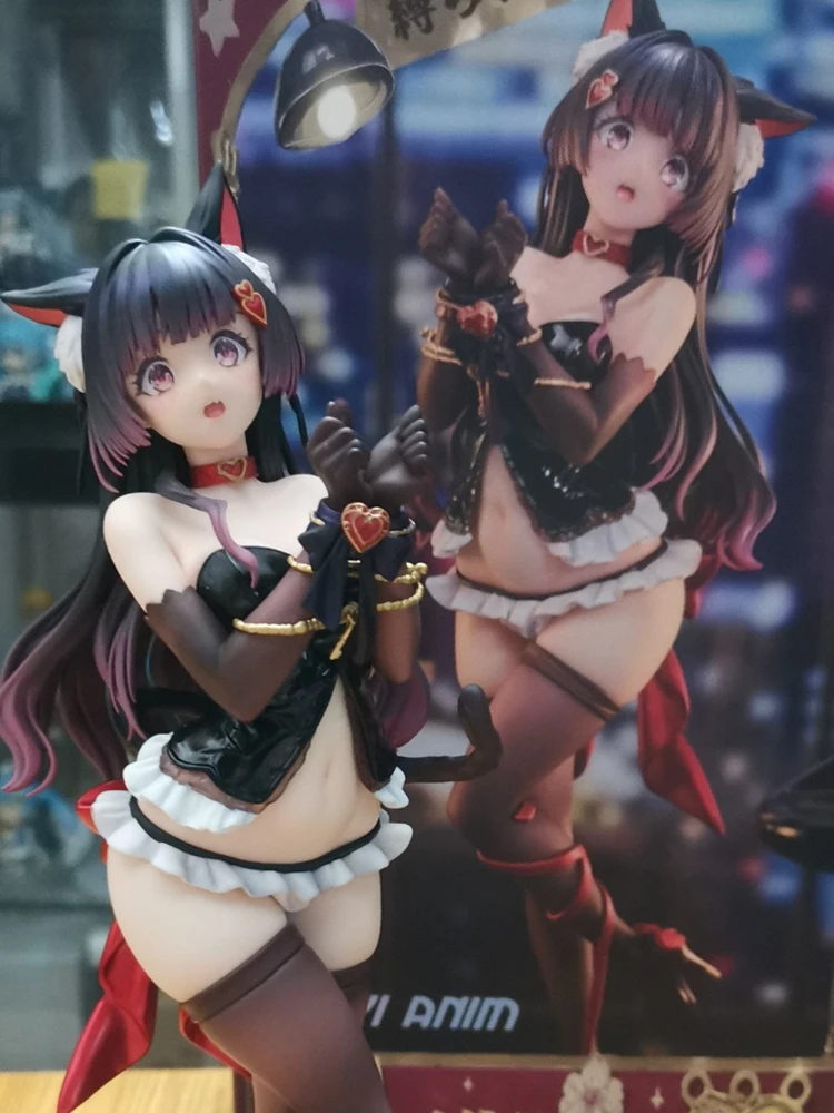

Siki Anim 1/7 Scale Collectible Figurine the Bound Cat Luvna Sexy Lovely Cat Girl Model Desktop Ornament Toys Gifts in Stock