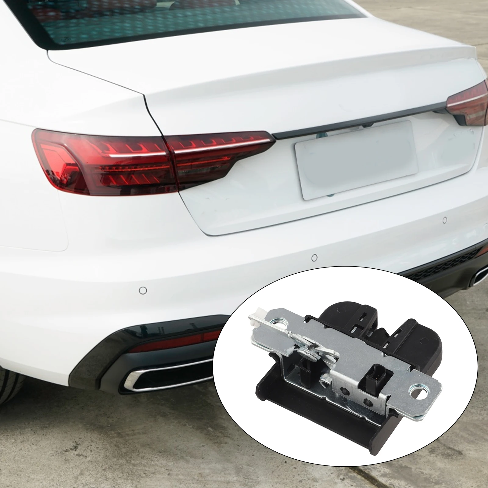 OEM Rear Trunk Latch Lock Actuator for Transporter T5 2003 2015 Tailgate Boot Lock with Part Number 7E5827505D