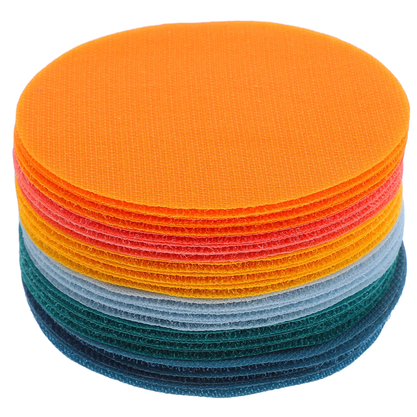 36 Stuks Klaslokaal Tapijt Spot Markers Ronde Stippen Voorschoolse Elementaire Antislip Vloerstickers Leren Spel Gereedschap Kleurrijk Tapijt