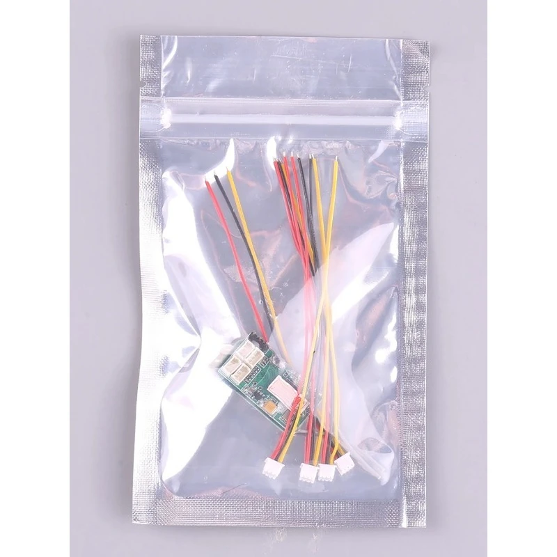 CM410X 4 Channel 2.4G Radio Receiver PPM Output Compatible with DSM2 DSMX Protocol RC Glider Fixed Wing Model Accessory