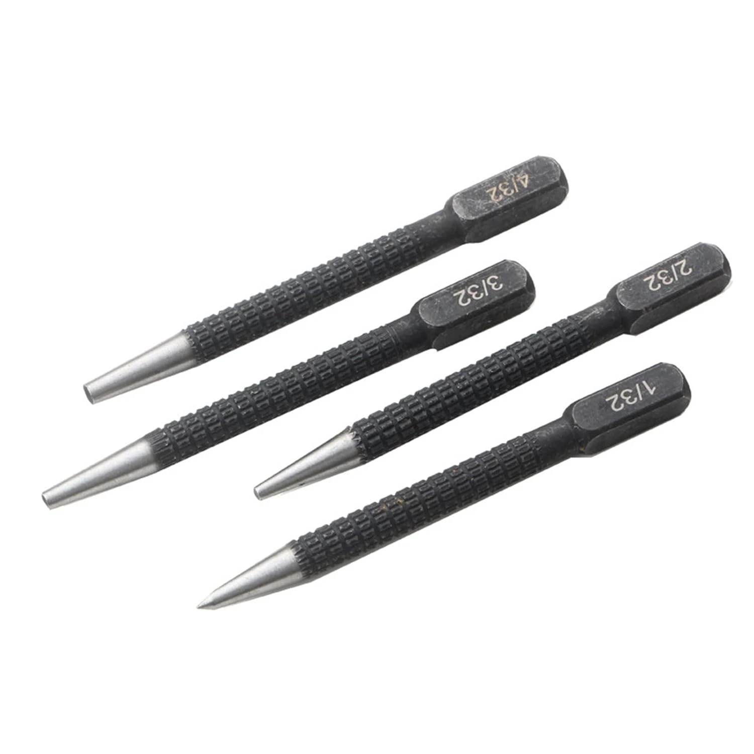 

4 Pack Manual Positioning Hole Puncher High Speed Steel Handheld Drill Locators Locator 4 Po