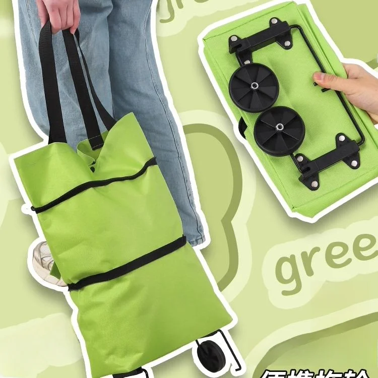 portable-folding-shopping-cart-vegetable-buying-hand-pulled-lightweight-wheelled-home-use-storage-organizer-oxford-cloth-mate
