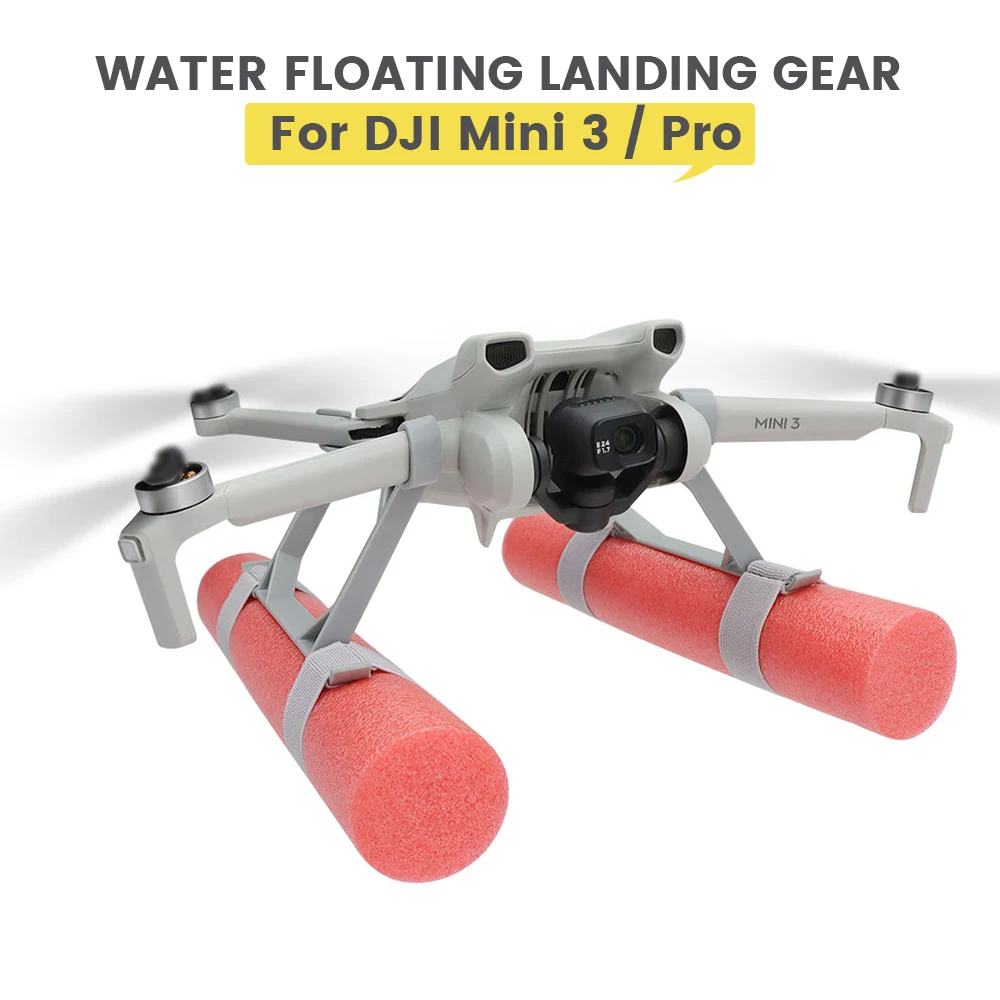 Landing Skid Float Kit Erweiterung Für DJI Mini 3/Mini 3 PRO Drone Wasser Fahrwerk Auf Wasser Training Getriebe zubehör