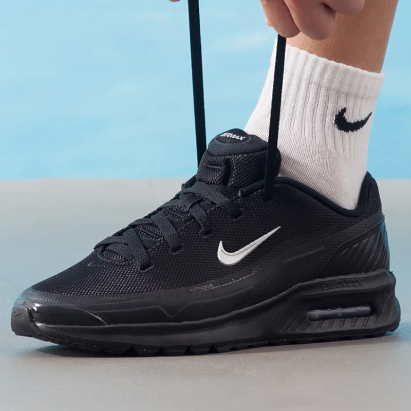 Nike Men's Air Max BIA SE New All-Black Air Cushion Retro Sports Running Shoes IM5072-001