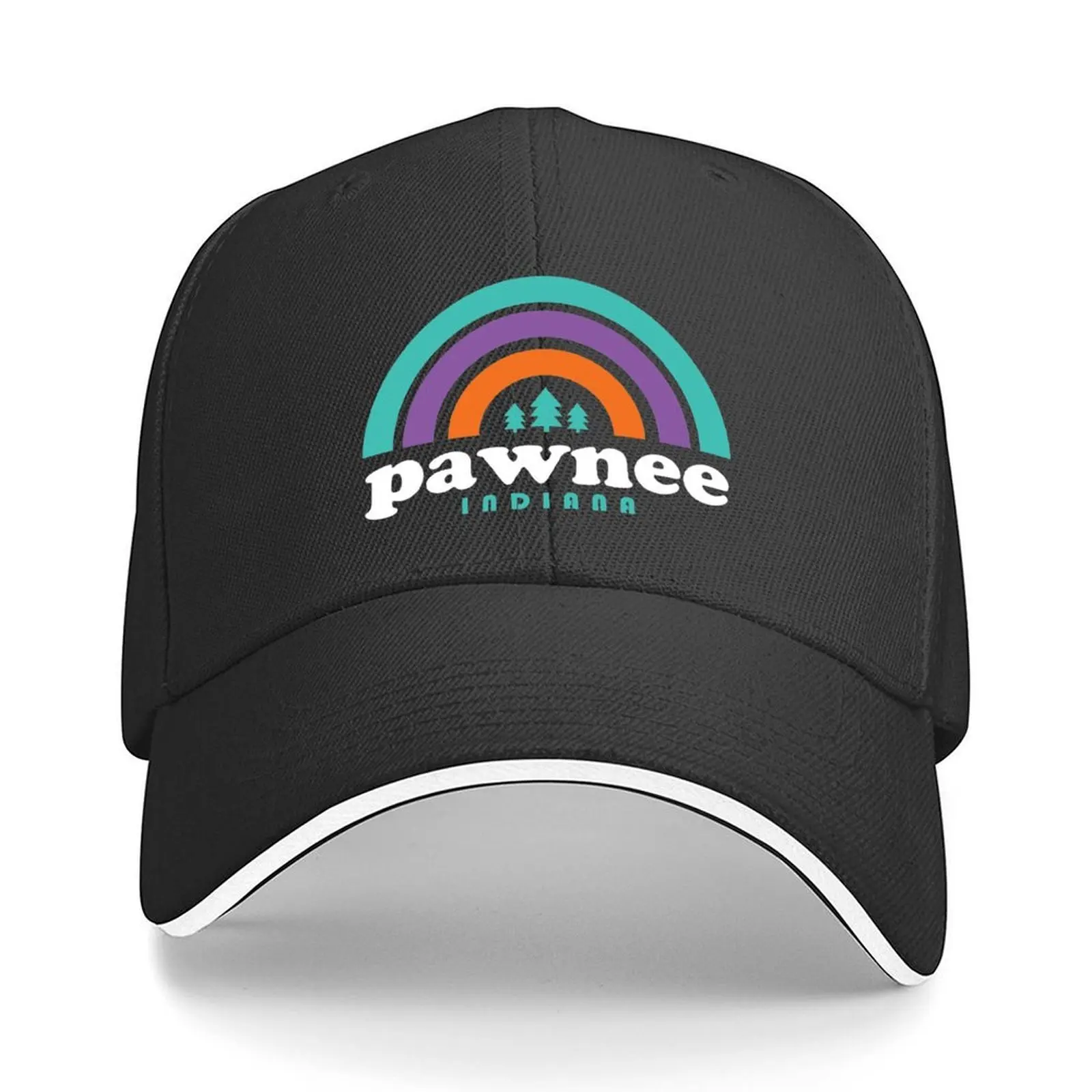 

Pawnee Indiana Baseball Cap Military Cap Man Icon fishing caps man Sunscreen For Girls Men's