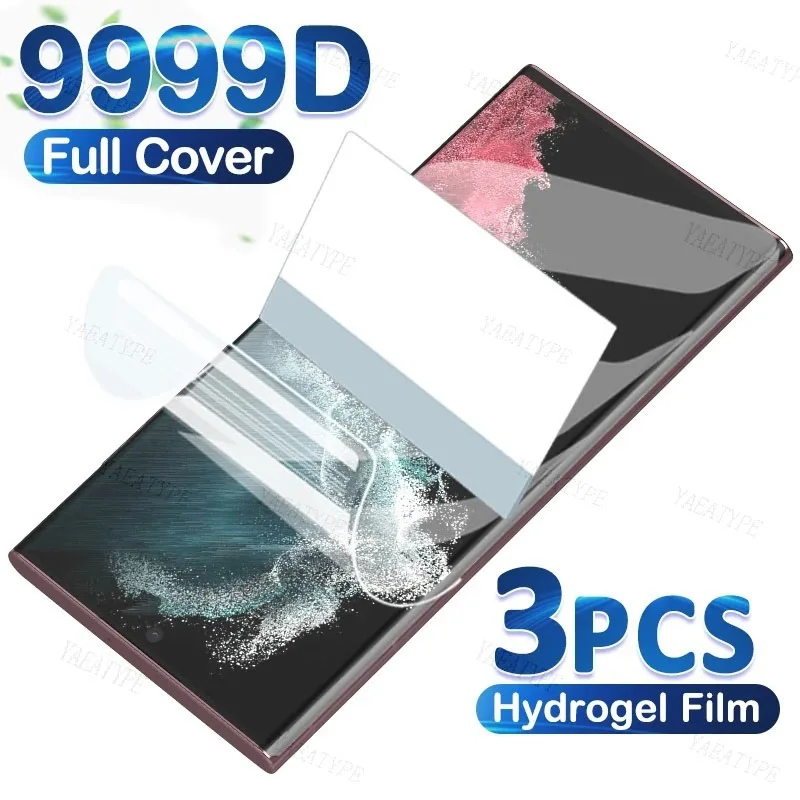 3Pcs Hydrogel Film For Oukiel C32 C33 C35 C36 Wp22 Ultra Wp23 Wp26 Wp28 Wp27 Wp32 Wp36 Wp35 Pro Wp19 30 23 Pro Screen Protector