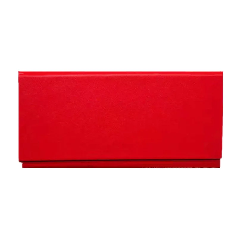 Red PU Leather Handmade Sunglasses Case Full-Set Glasses Packing Box Sets Spectacles Storage Cloth Eyewear Accessories