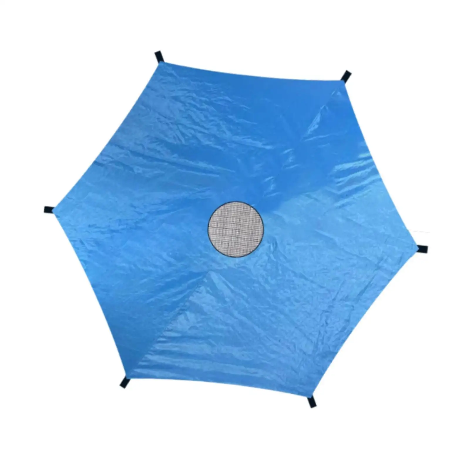 Trampoline Shade Canopy Durable Oxford Waterproof Roof Sun Cover for 6 Pole Round Kids Outdoor Use
