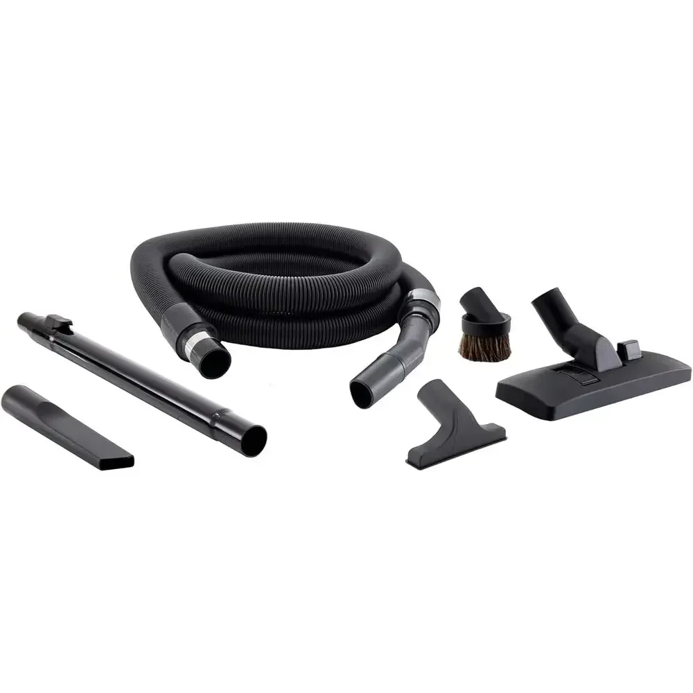 

6-Piece Central Vacuum Cleaning Kit with Stand for Efficient Home Cleaning