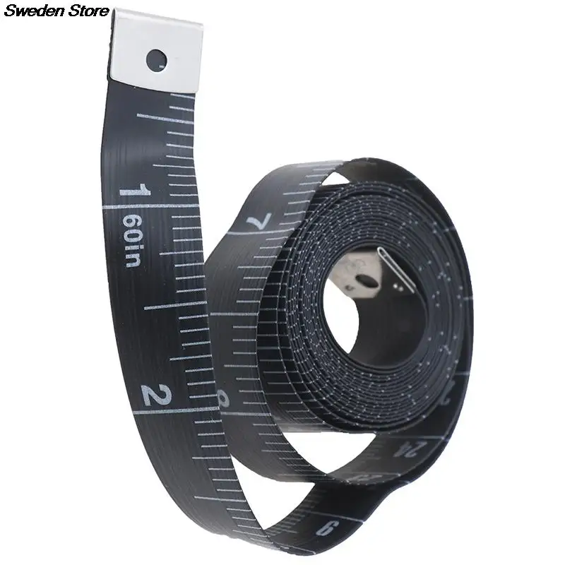1.5M Sewing Ruler Meter Sewing Measuring Tape Body Measuring Ruler Sewing Tailor Tape Measure Soft Black
