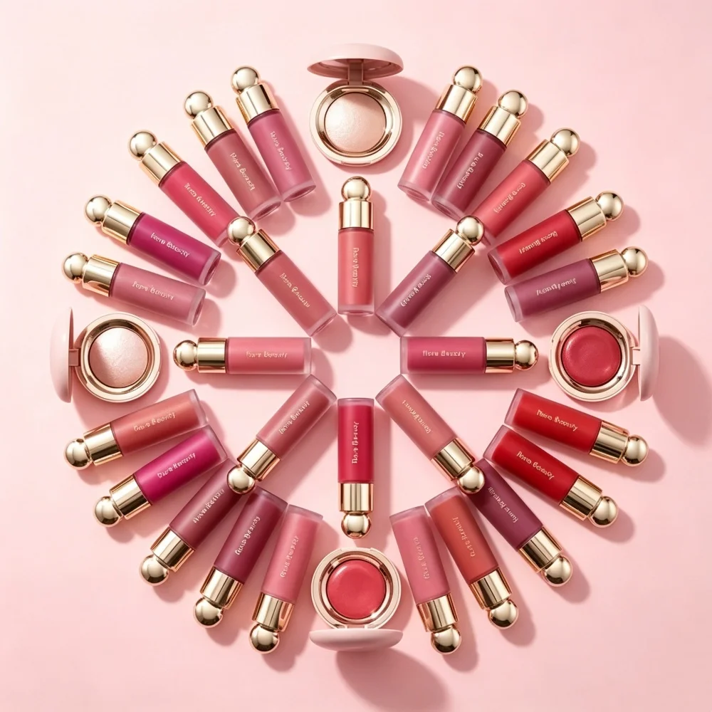 Rare Beauty Liquid Blush Silky Lasting Waterproof Moisturizing Contour Shadow Blush Plump Makeup Gives A Naturally Complexion