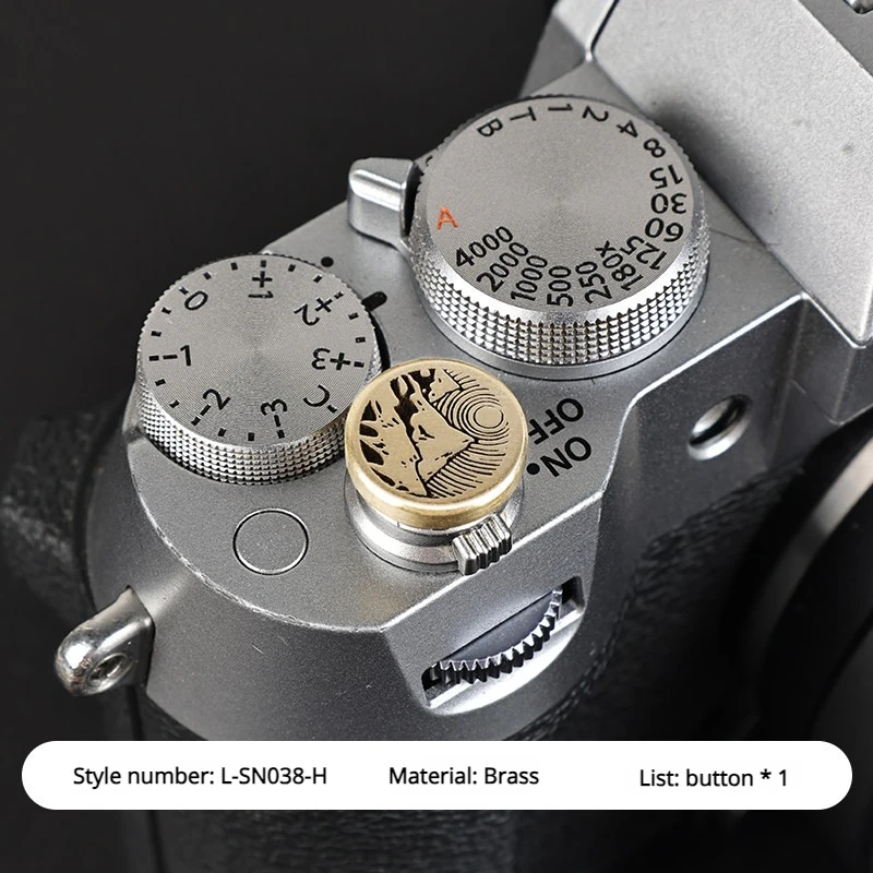 Кнопка спуска затвора для камер Fujifilm XT50, XM5, XT5, XT30, второго поколения XH2S, X100VI, Nikon ZF, аксессуары для фотоаппаратов