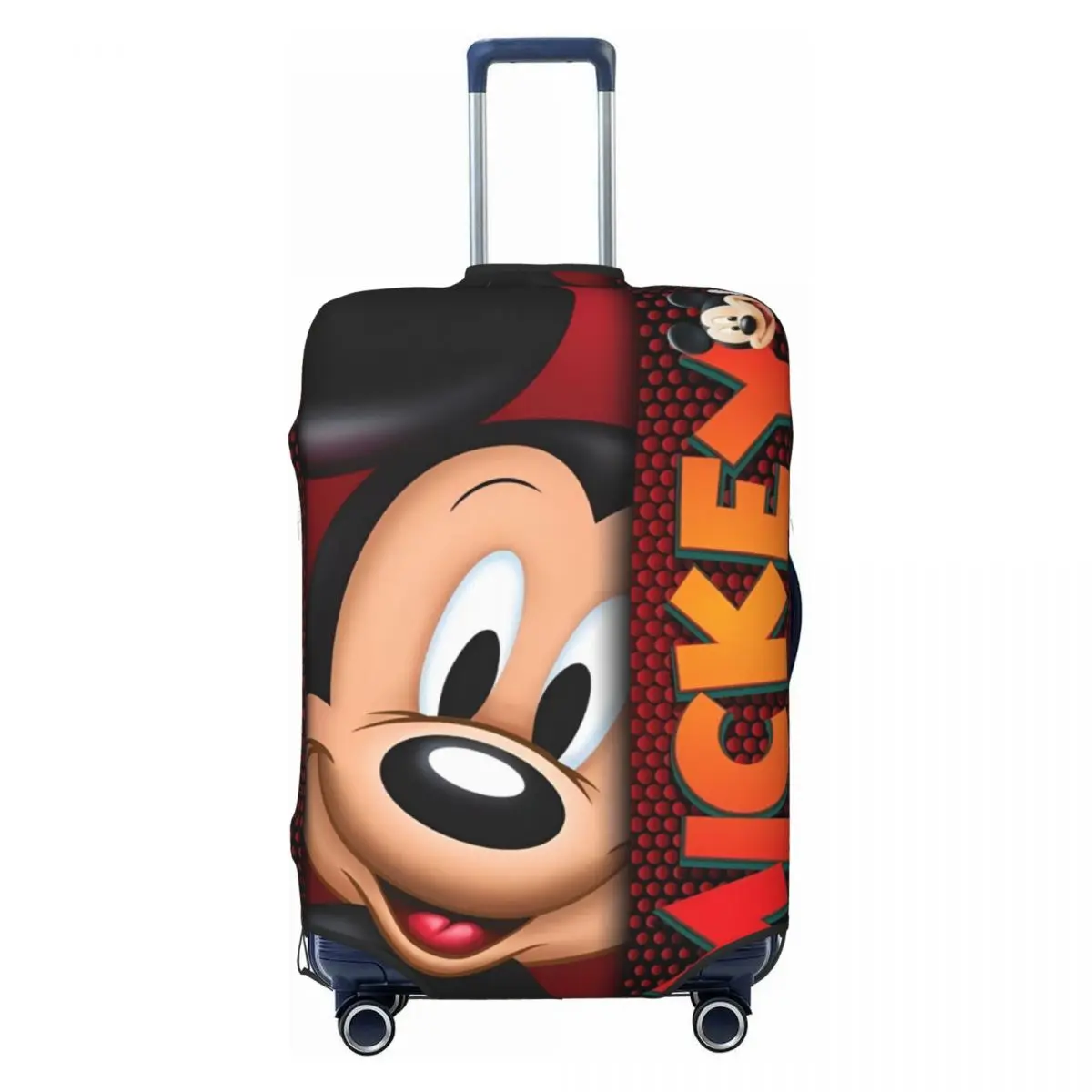 Mickey Mouse Print6 Suitcase Cover Vacation Business Practical Luggage Supplies Protection