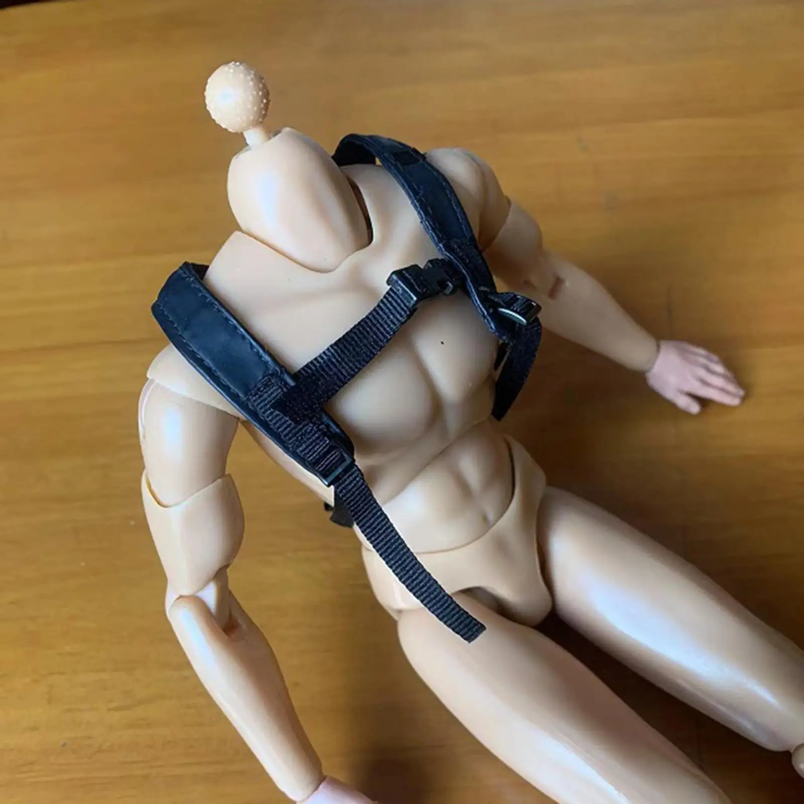 Plecak dla lalek BJD w skali 1/6, model kamizelki Ob, dla 12-calowych męskich figurek akcji.