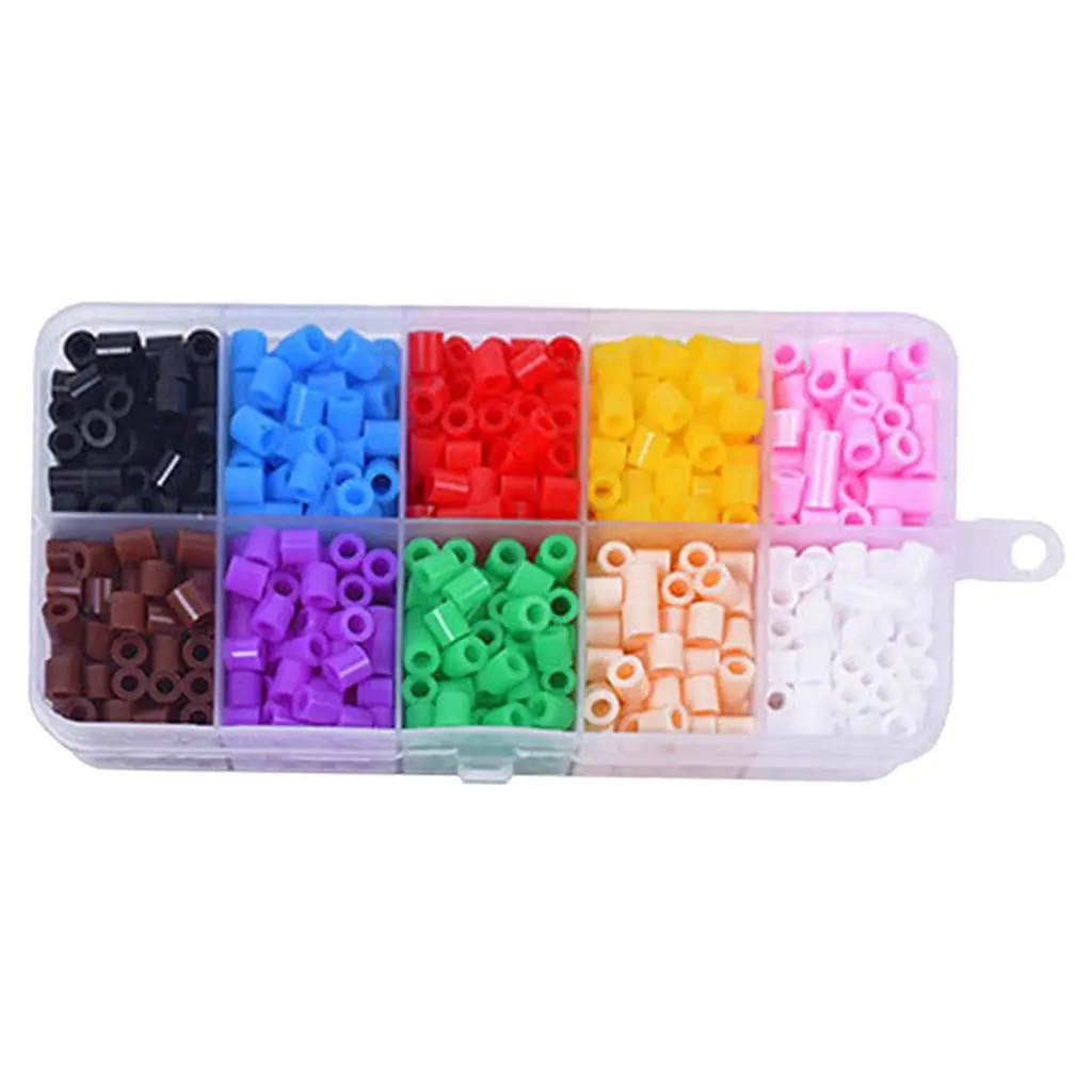 Juego de cuentas de fusible Hama coloridas para juguetes, 24 colores, 5mm