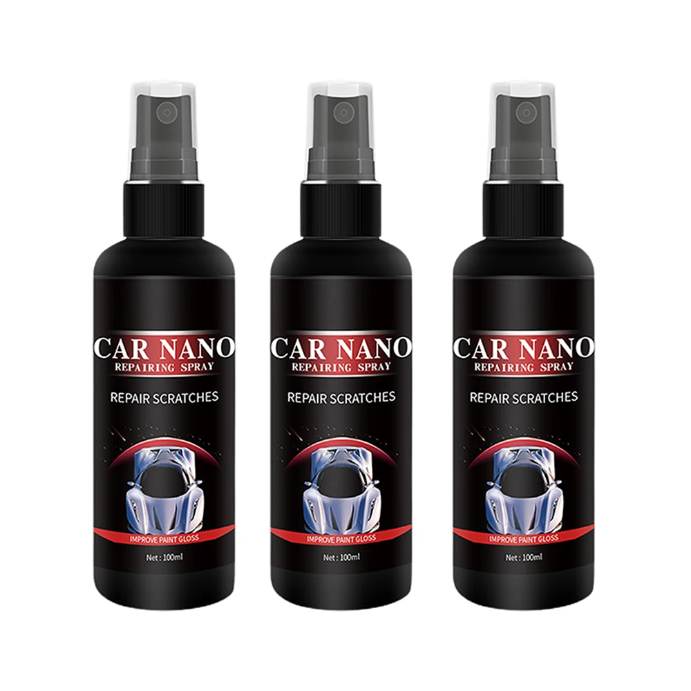 1/2/3PCS Auto Nano Repareren Spray Snelle Reparatie Krassen Repareren Polish Spray voor Auto detaillering Glasscoat Auto Polish - afbeelding 2
