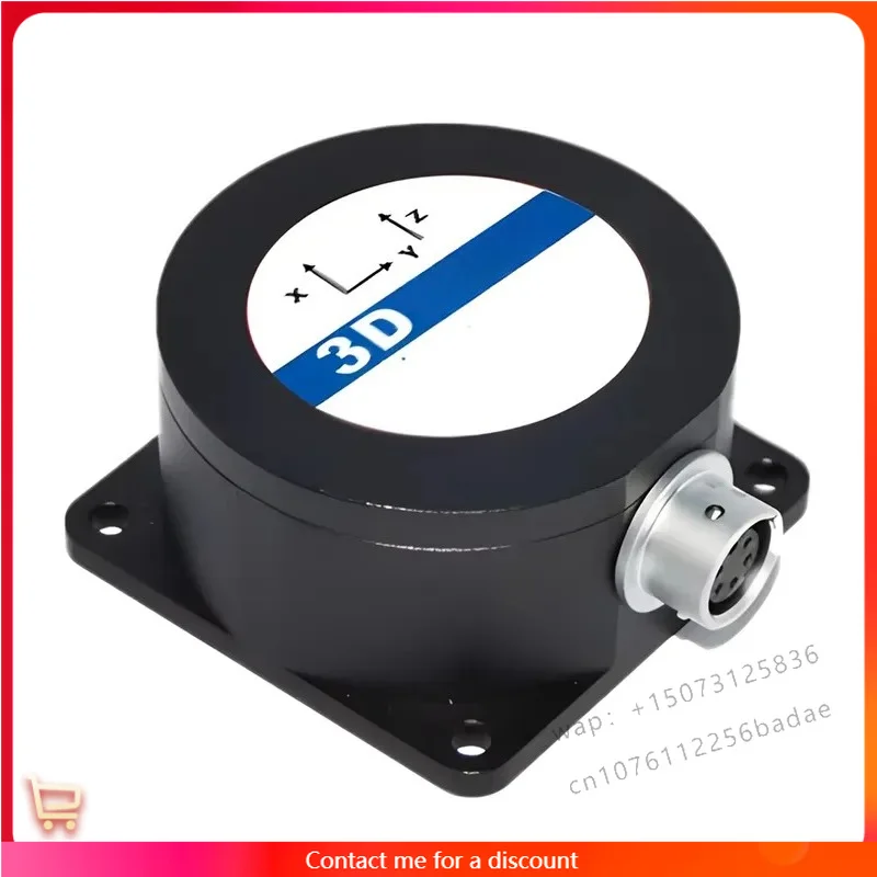 Mems Tri-Axis Accelerometer 0-5V 0-10V Voltage Output High Precision Vibration Sensor