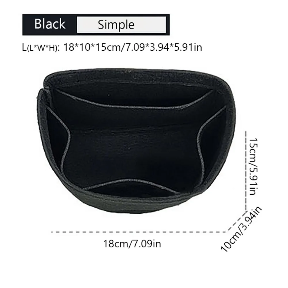Organizador de Bolso Duma 23P de Fieltro, Inserto para Bolso, Soporte para Bolso, Gran Capacidad, Organizador Interno para Mochila, Almacenamiento con Múltiples Bolsillos, Forro para Bolso