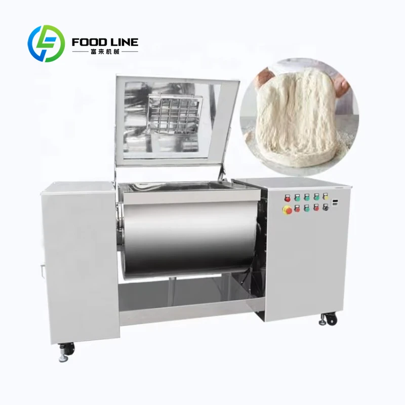 

Customized size Industrial Stainless Steel Cake Dough Bread Wheat Flour Sigma Blender Food Flour Blender