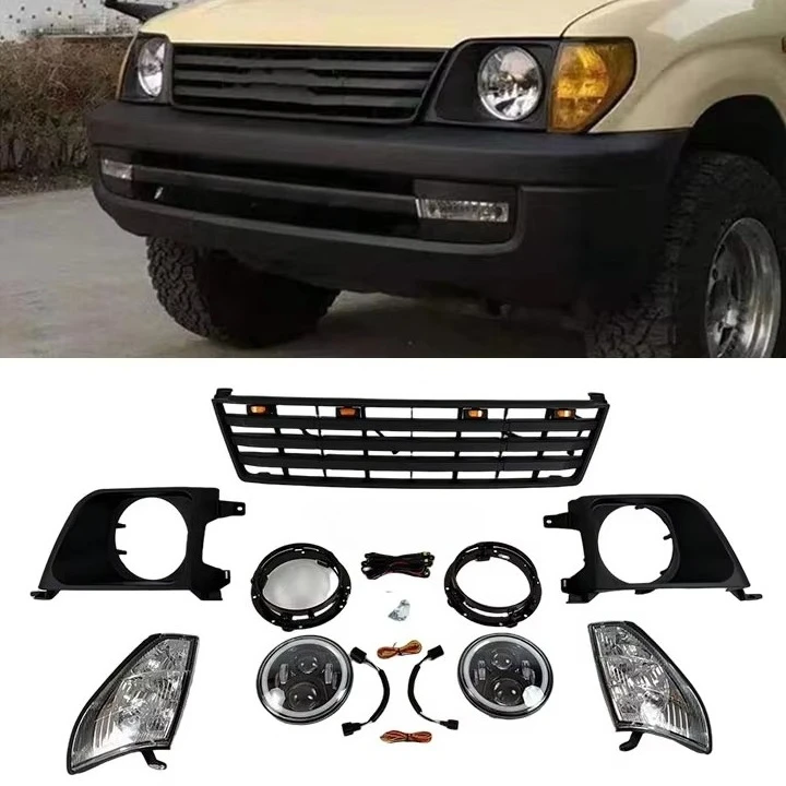 Hot Selling Front Bumper Grille Radiator Grille for Land Cruiser Prado LC90 LC95